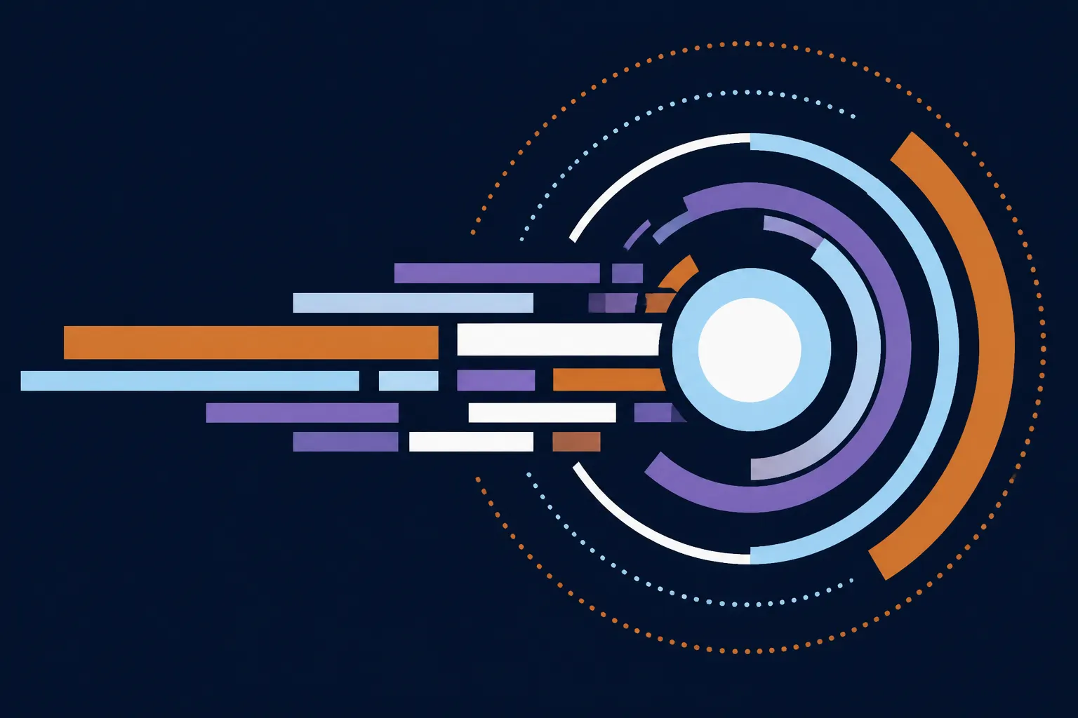 Abstract geometric cover suggesting a growth engine